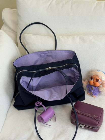 Tote bags - 26SS1｜Minimalist Water-｜Repellent Nylon Tote Bag | Lightweight Everyday Shoulder Bag